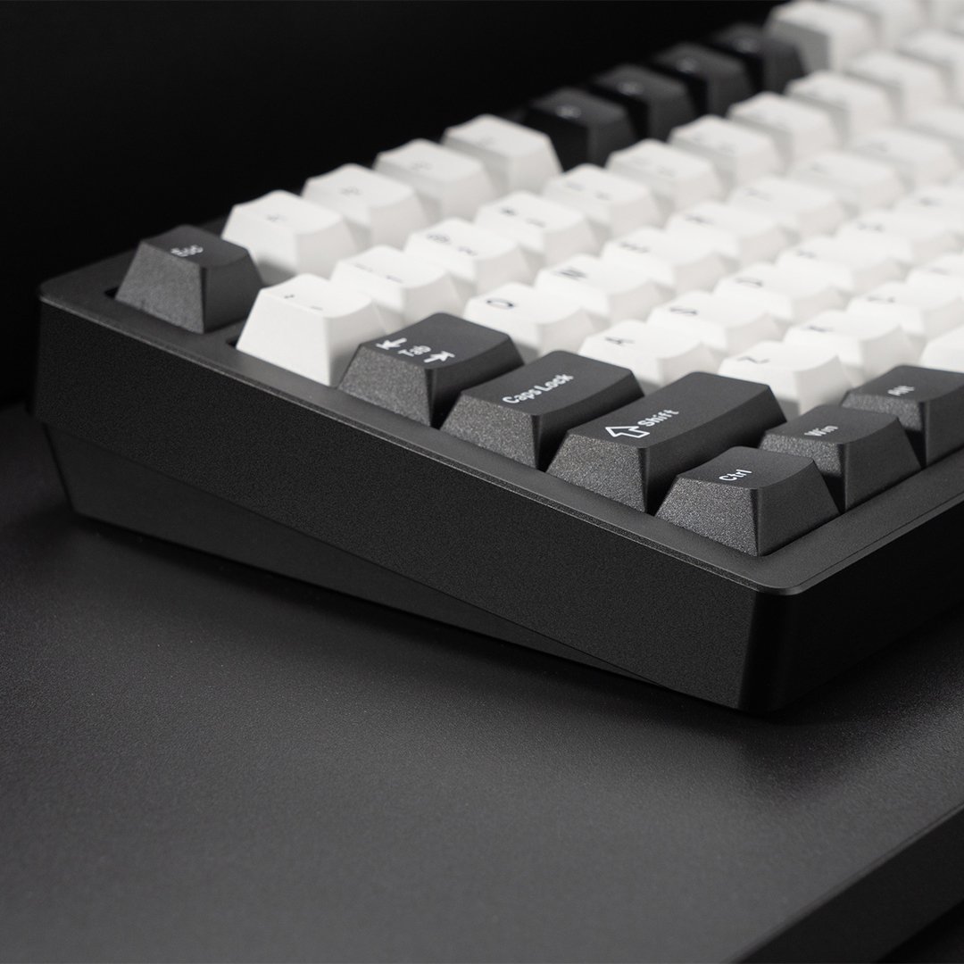 Aluminum Keyboard Case Chilkey ND75 Mechanical Keyboard with Screen Split O Ring Mounting 1.6mm
