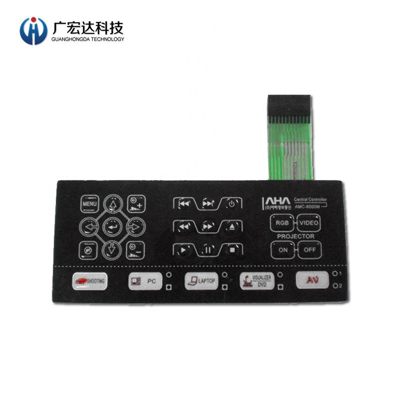 Hot sales OEM Membrane Switch Factory for 2020 New Design Device Keyboard with embossing metal dome array