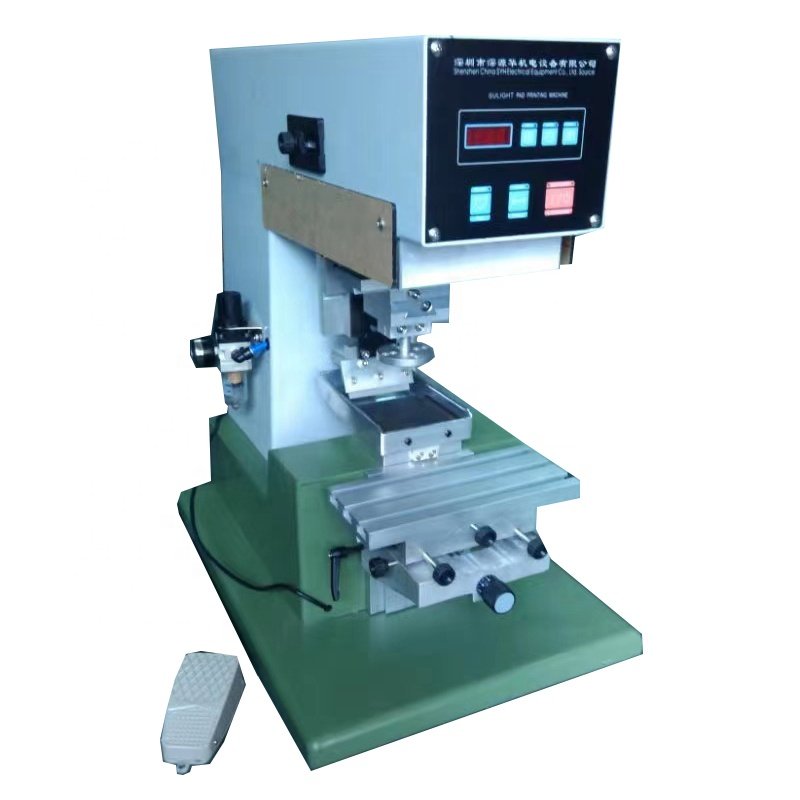 Cheap Price Hot sale high quality tabletop plastic ruler pad printing machine
