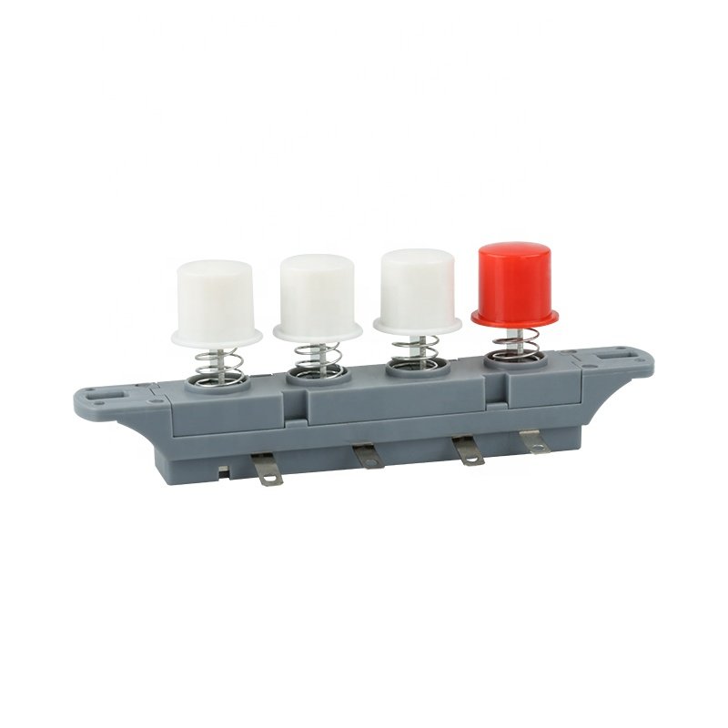 4 speed 5keys keyboard push button switch for kitchen hood