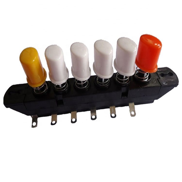 4 speed 5keys keyboard push button switch for kitchen hood