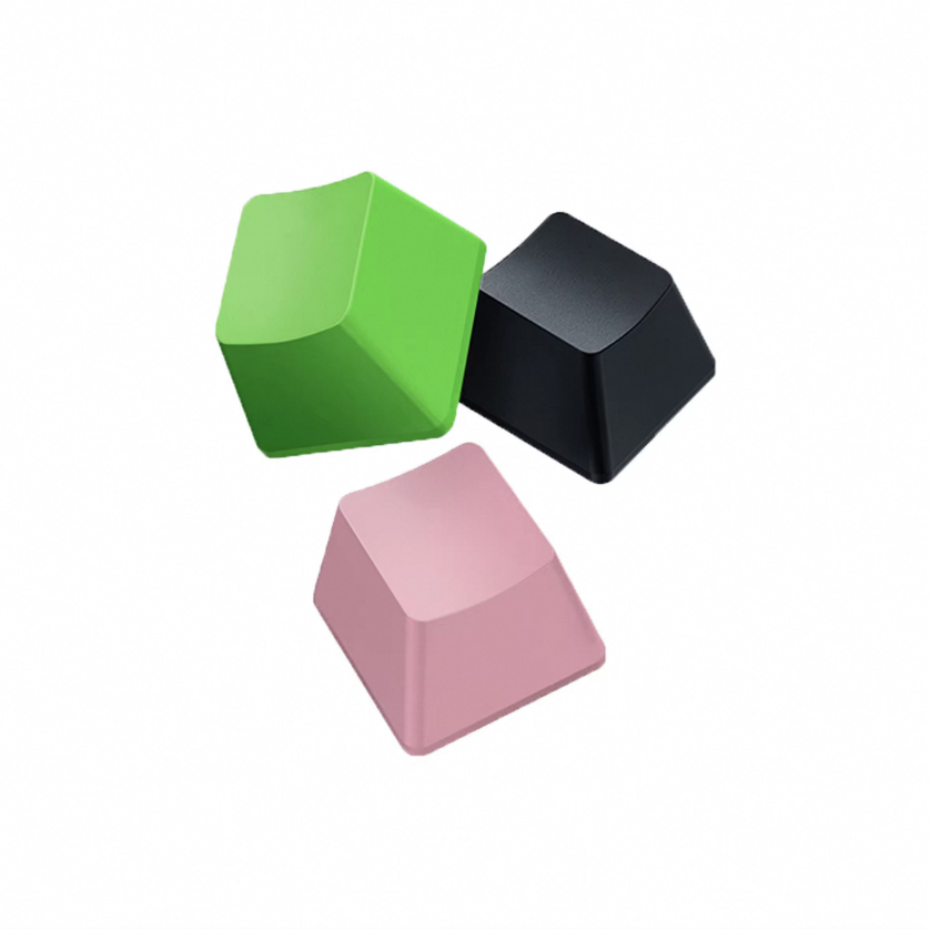 Aluminum products for individual keycaps on CNC keyboards