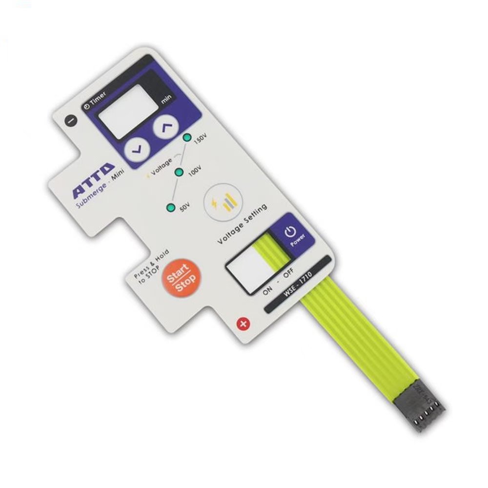 Custom Electronic Panel with PC Control PET Button Touch Surface Sticker Screen Printed Keypad & Keyboard