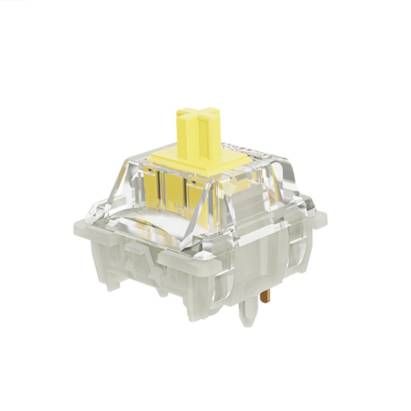 GATERON KS-9 Silent 2.0 Switch 5-Pins Transparent Red/Yellow/Black/White Switch