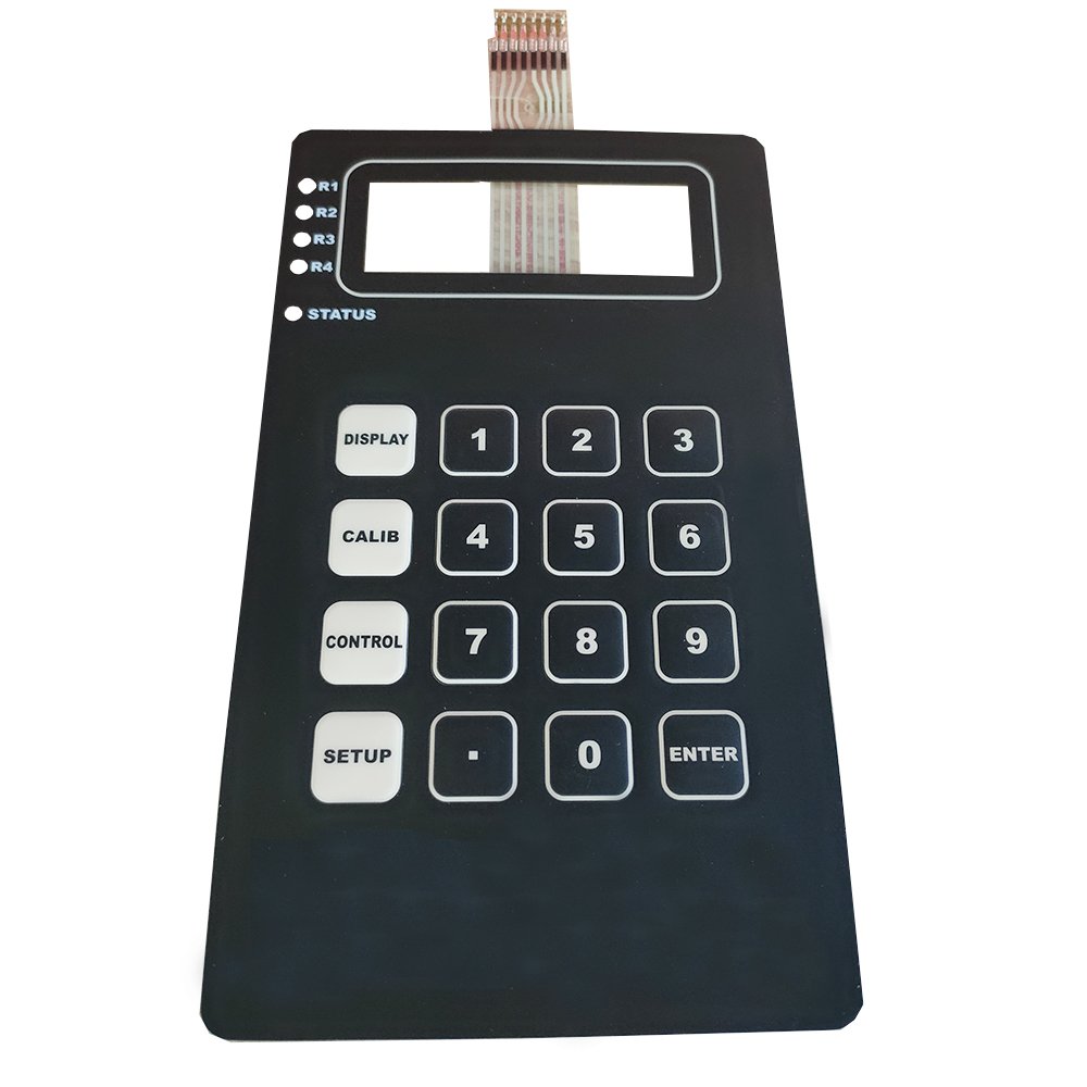 factory hot sale 16 Keys membrane switch keypads 4x4 matrix electronic keyboard