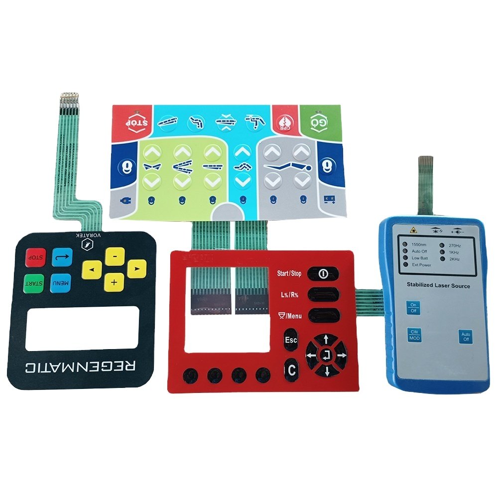 medical membrane switch keypad flexible circuit keyboard