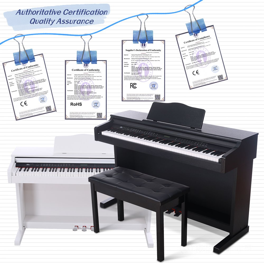Price Piano 88 Keys Electronic Upright Digital Piano High Quality Factory Price YM-A30 Standard Touch Keyboard Multifunction