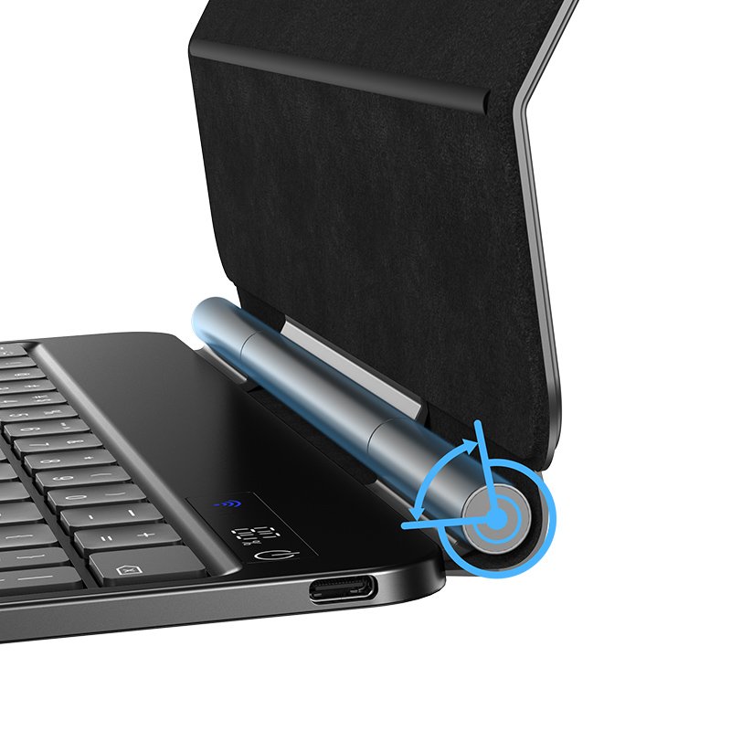 USAMS New Trending BH875 Tablet Laptop Wireless Digital Display Keyboard Protector Cover for iPad Air 10.9 inches 11 inches