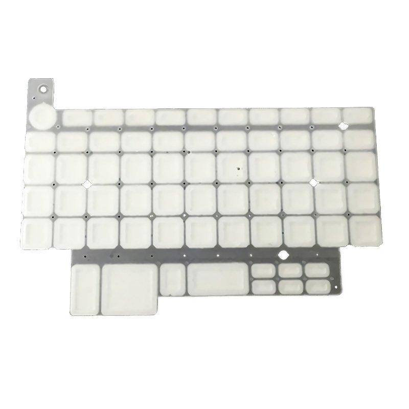 Custom Made Silicone Rubber Numeric Keypad Function Keys Button Membrane Switch For Telecommunication Equipment