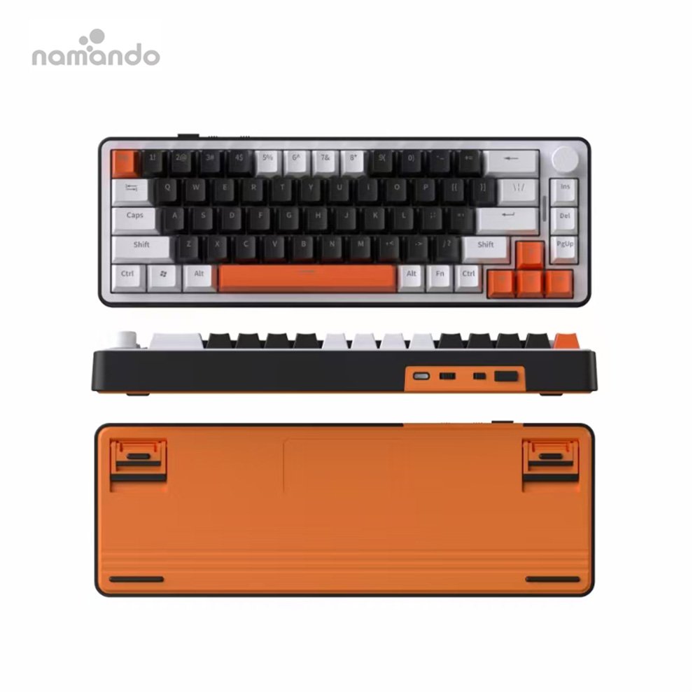 60% Percent Keyboard Mechanical Gaming Keyboard Gasket Mounted Wired LED Backlit Hot-Swap Keyboard with Arrow Keys for PC Laptop