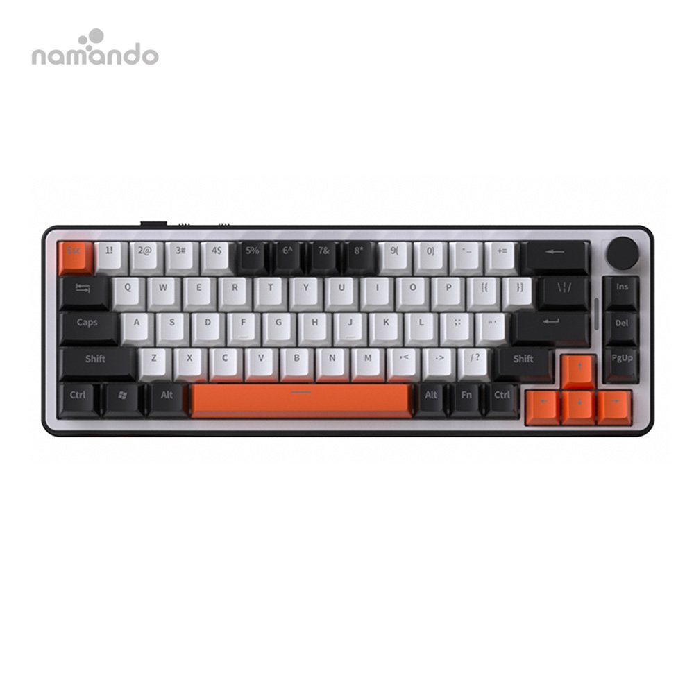 60% Percent Keyboard Mechanical Gaming Keyboard Gasket Mounted Wired LED Backlit Hot-Swap Keyboard with Arrow Keys for PC Laptop