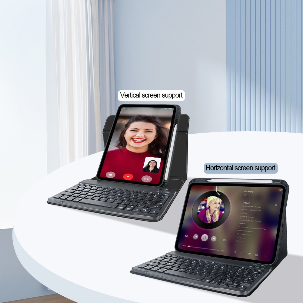 360 degree Rotating Keyboard case for iPad 10th gen 10.9 inch tablet case factory manufacture