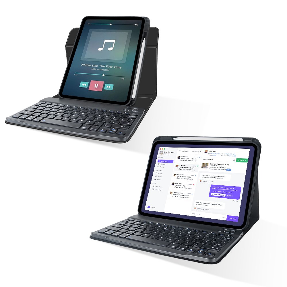 360 degree Rotating Keyboard case for iPad 10th gen 10.9 inch tablet case factory manufacture