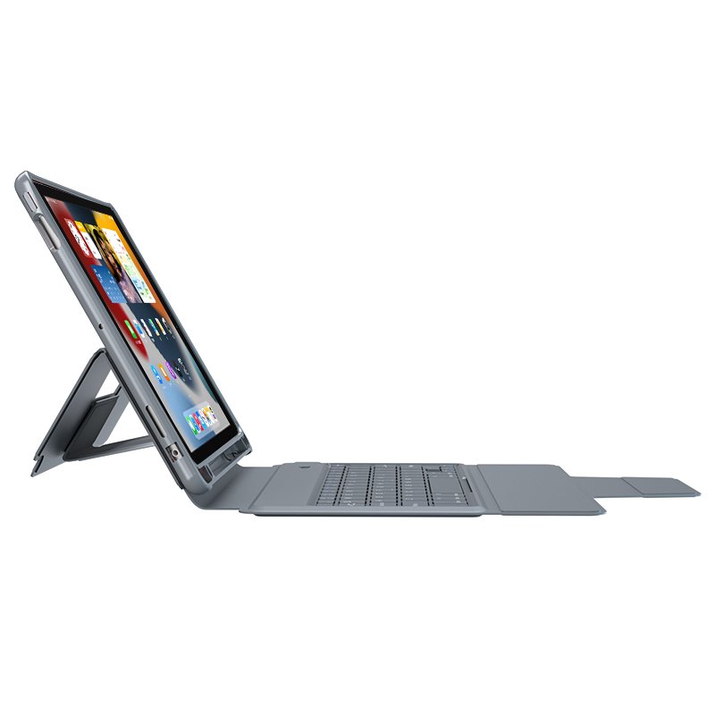 Keyboard Case for iPad 9th Generation 2021, Wireless Bluetooth Keyboard iPad 9th/8th/7th Gen Cover Case with Pencil Holder