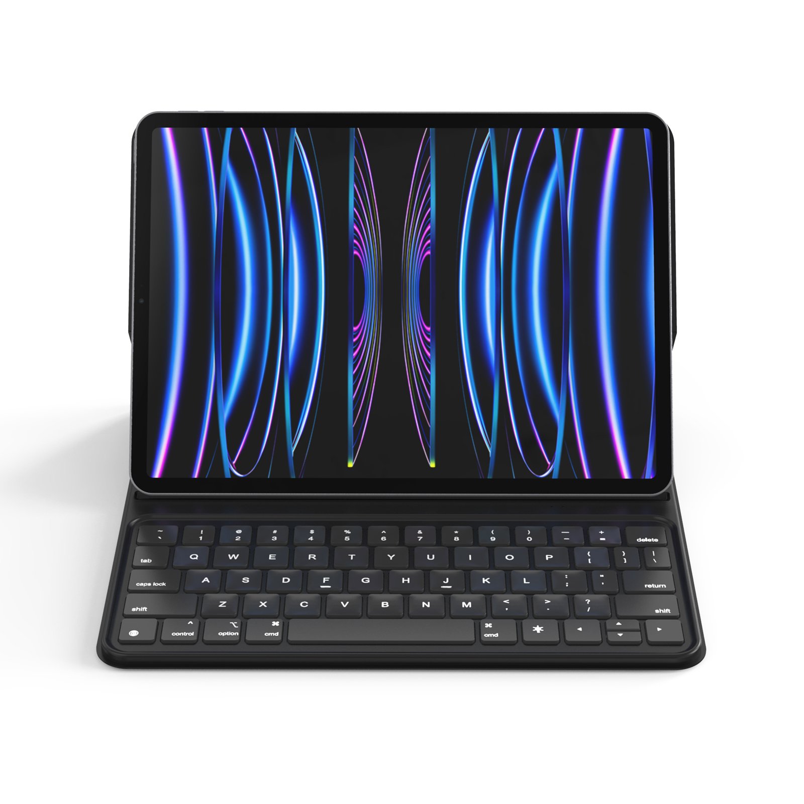 2024 Newest Hot Selling Wireless Smart Connector Magnetic Case With Pencil Trackpad Touchpad Keyboard for i Pad Air Pro 11 inch