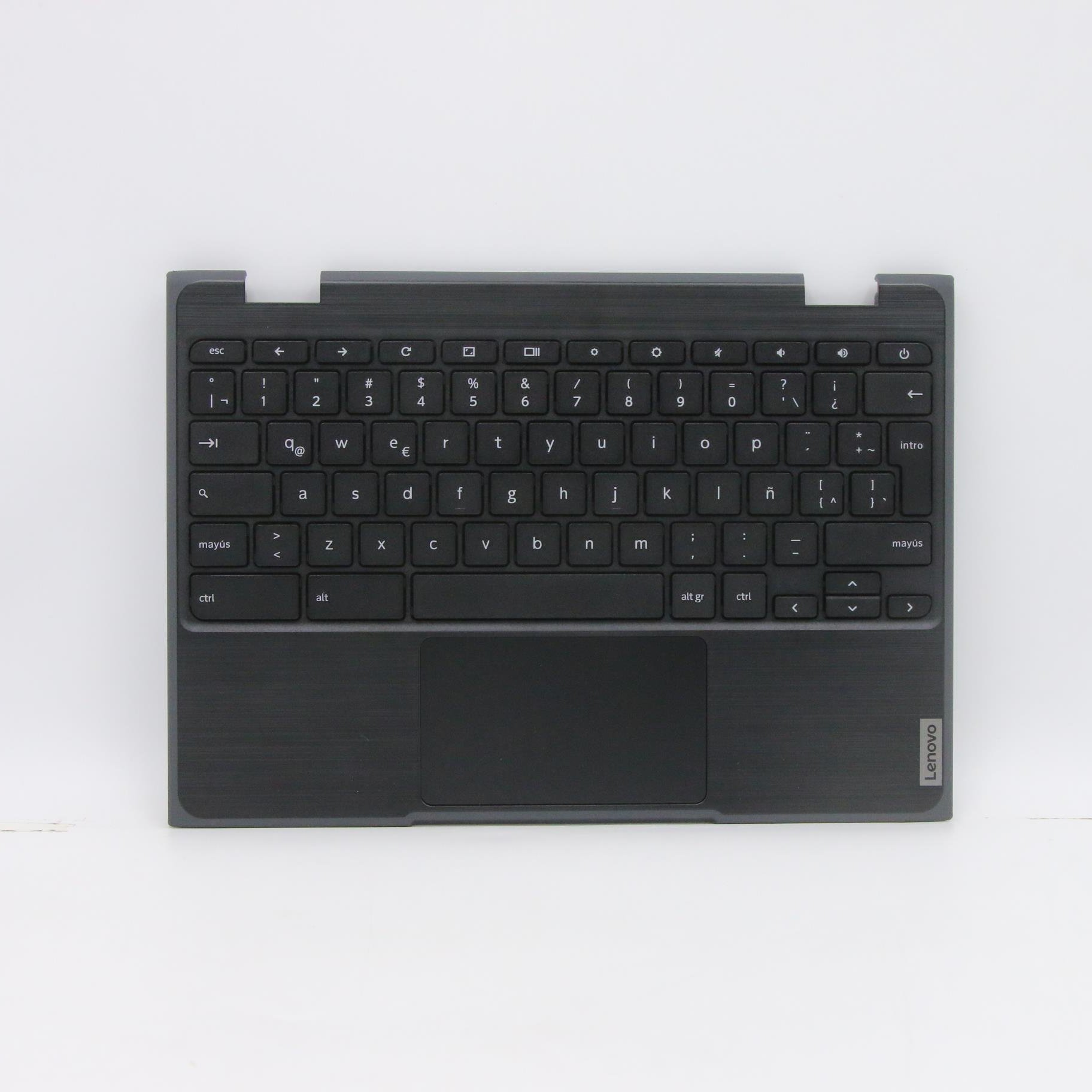 New laptop upper case c-cover palmrest with keyboard 5CB0Z21479 5CB0Z21486 5CB0Z21474 for Lenovo chromebook 100e 82CD SPA