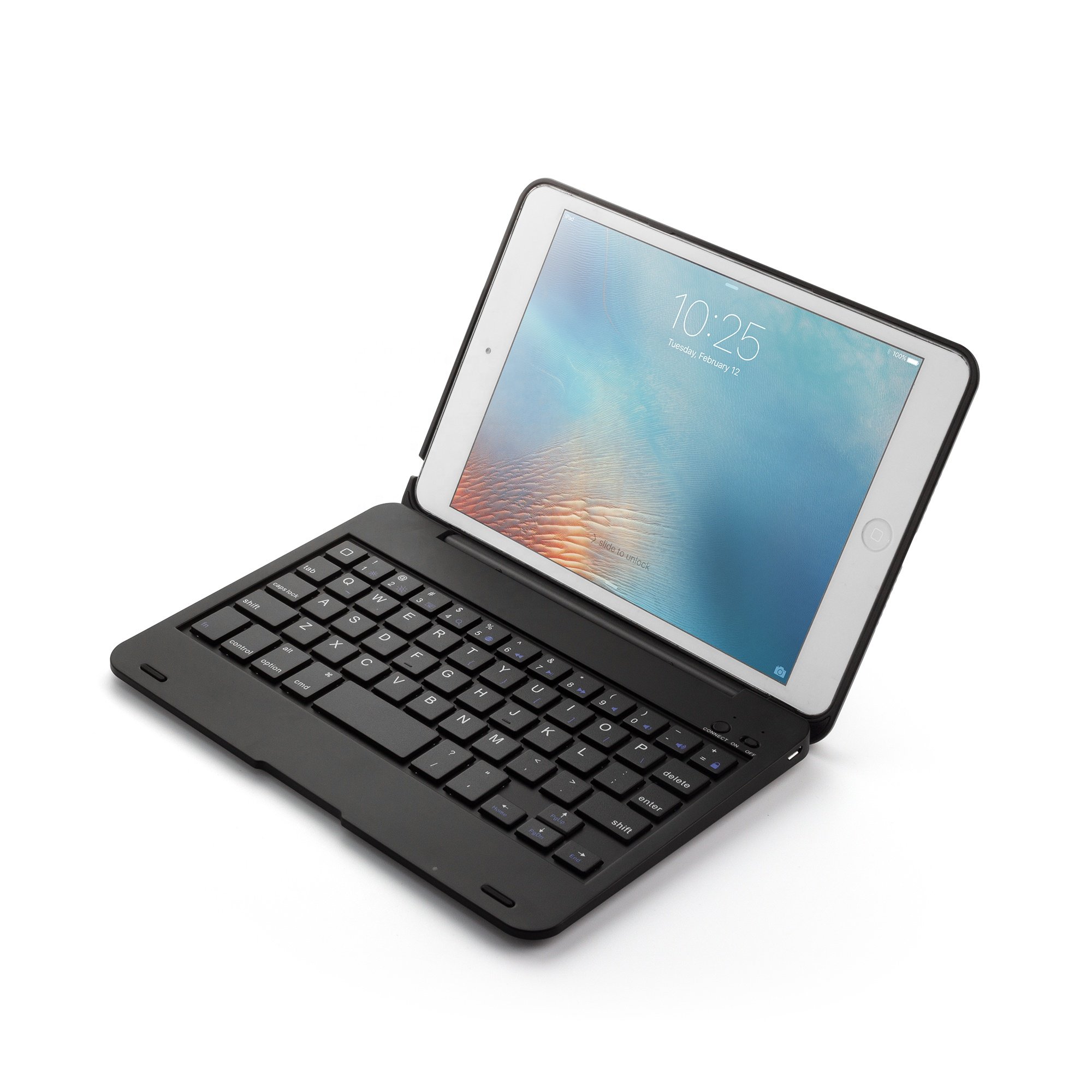 Good Quality QWERTY 61 Keys 7.9 Inch Tablet Cover Wireless Keyboard Case for iPad Mini 1/2/3