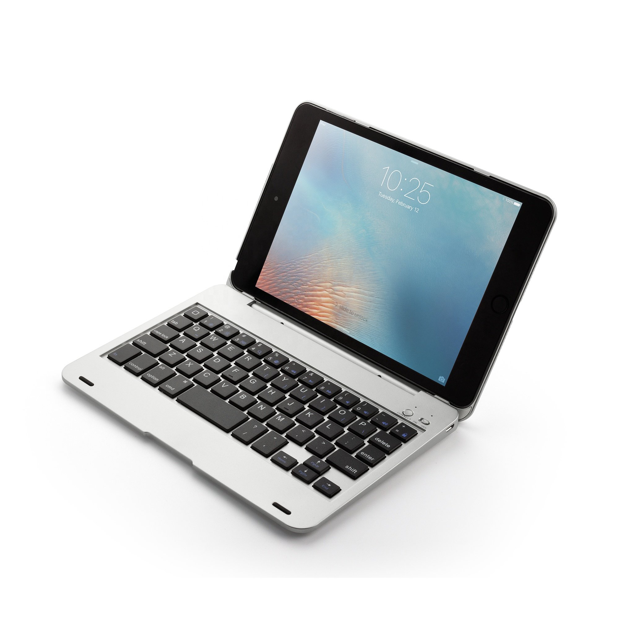 Good Quality QWERTY 61 Keys 7.9 Inch Tablet Cover Wireless Keyboard Case for iPad Mini 1/2/3