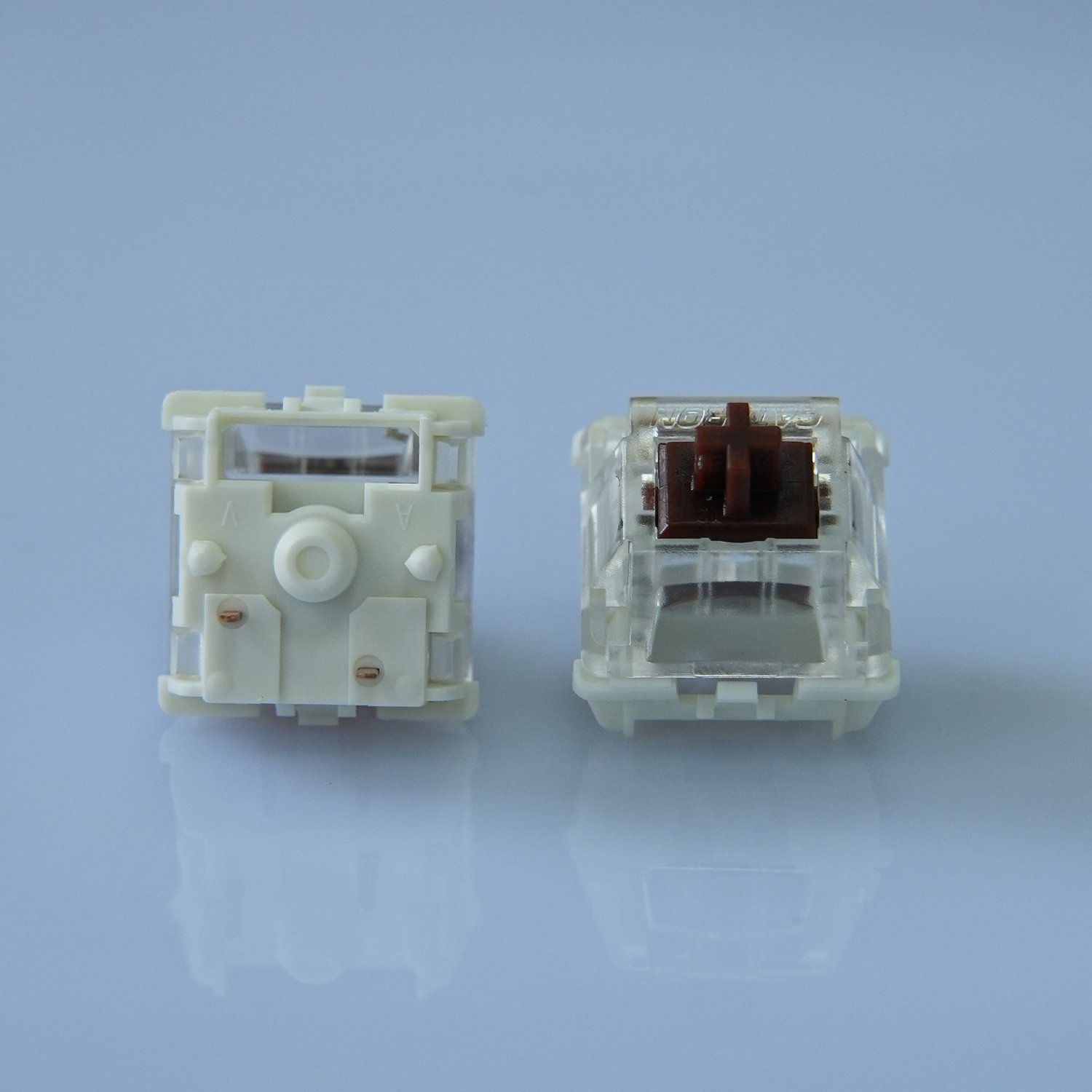 Gateron Jupiter Switch Brown 5 pin Prelubed Tactile 55gf Single-stage RGB DIY hot swap gaming mechanical keyboard switch