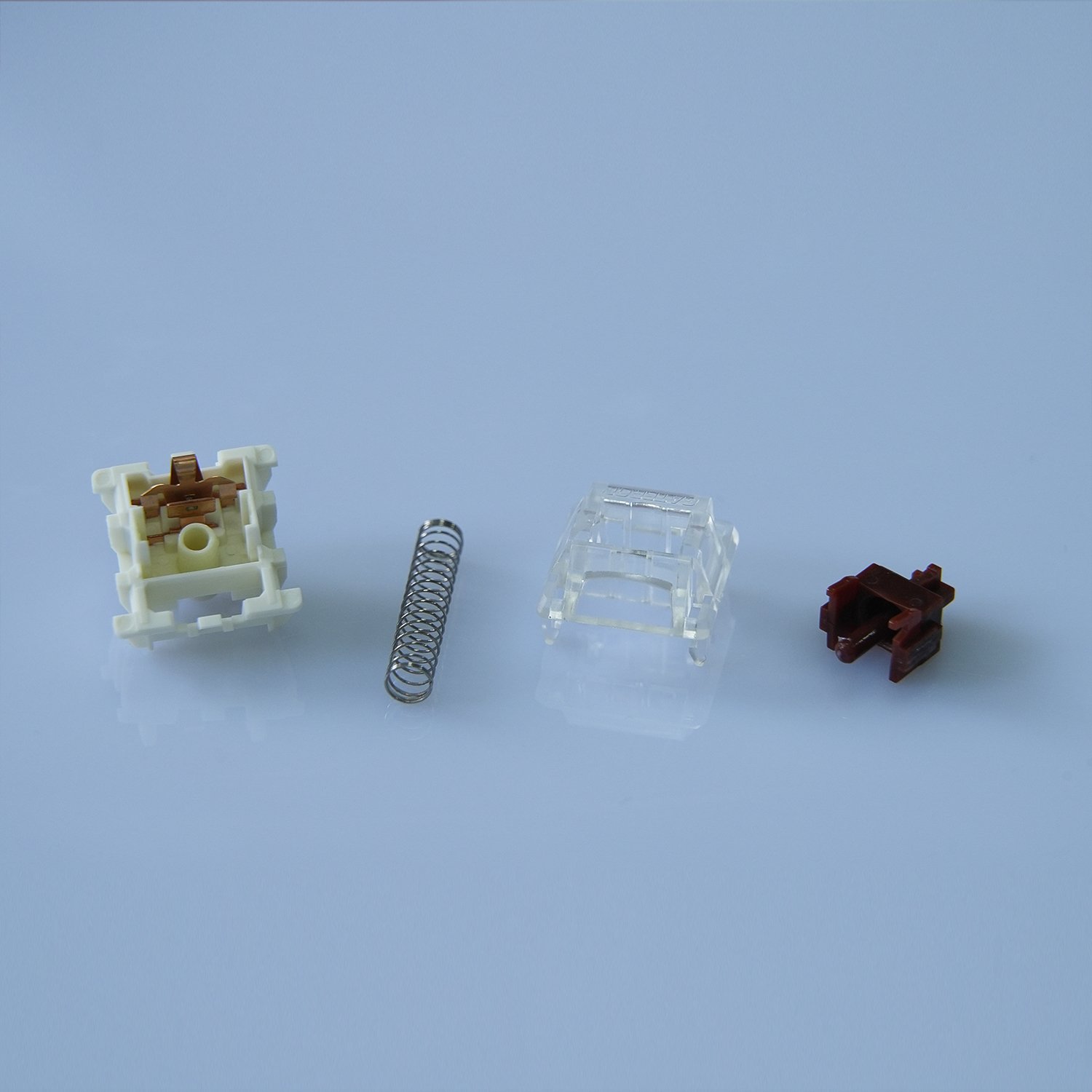 Gateron Jupiter Switch Brown 5 pin Prelubed Tactile 55gf Single-stage RGB DIY hot swap gaming mechanical keyboard switch