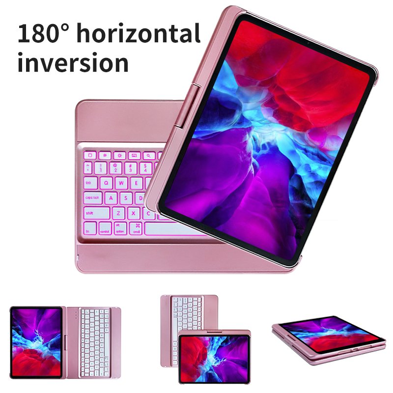 Buy Wireless BT Keyboard Case Splitable Portable for Ipad Pro 11 Protective Case Second Control Keyboard Case