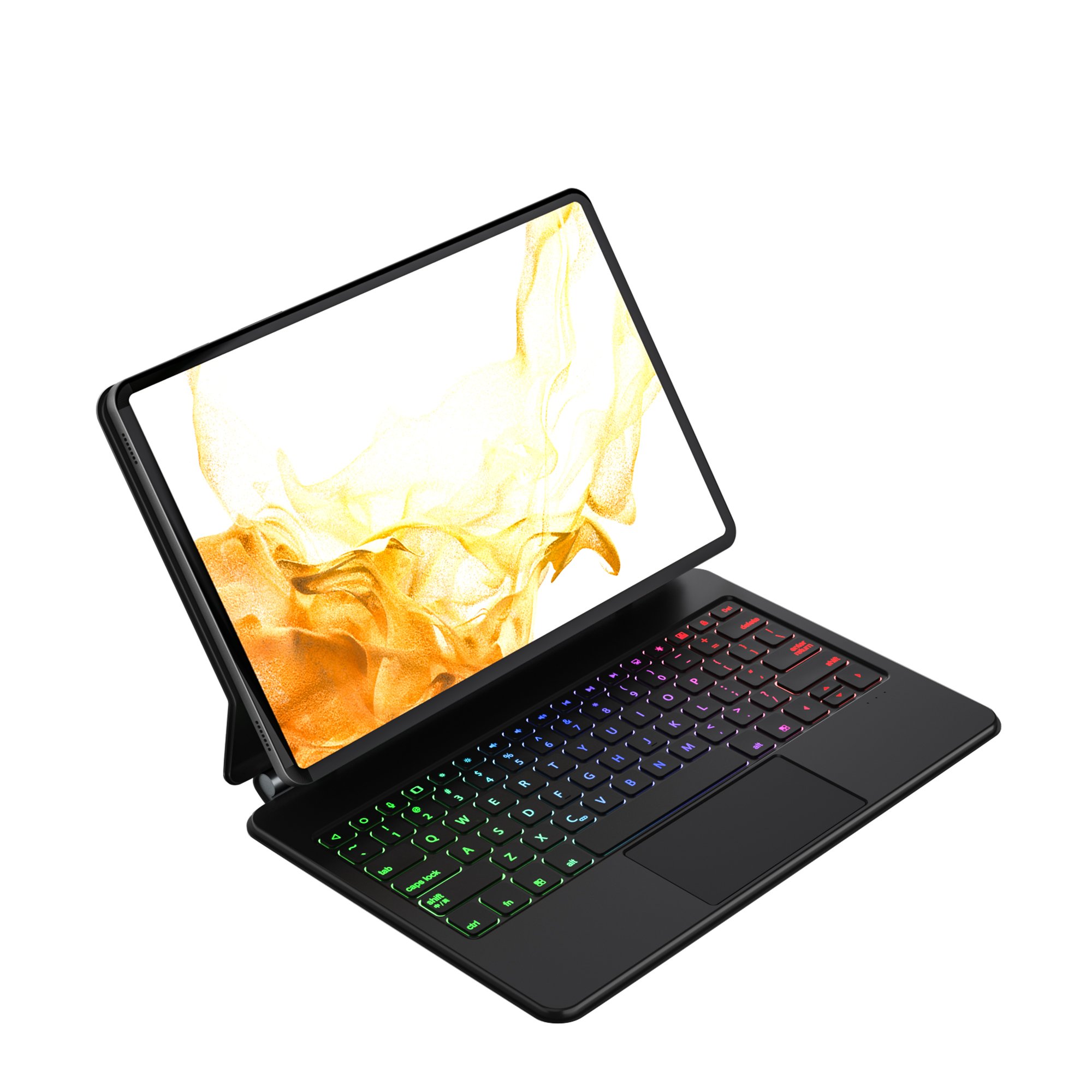 Magnetic Adsorption Keyboard Leather Case Cover For Samsung Galaxy Tab S7 S8 S9 S9 FE T870 X700 X710 X510