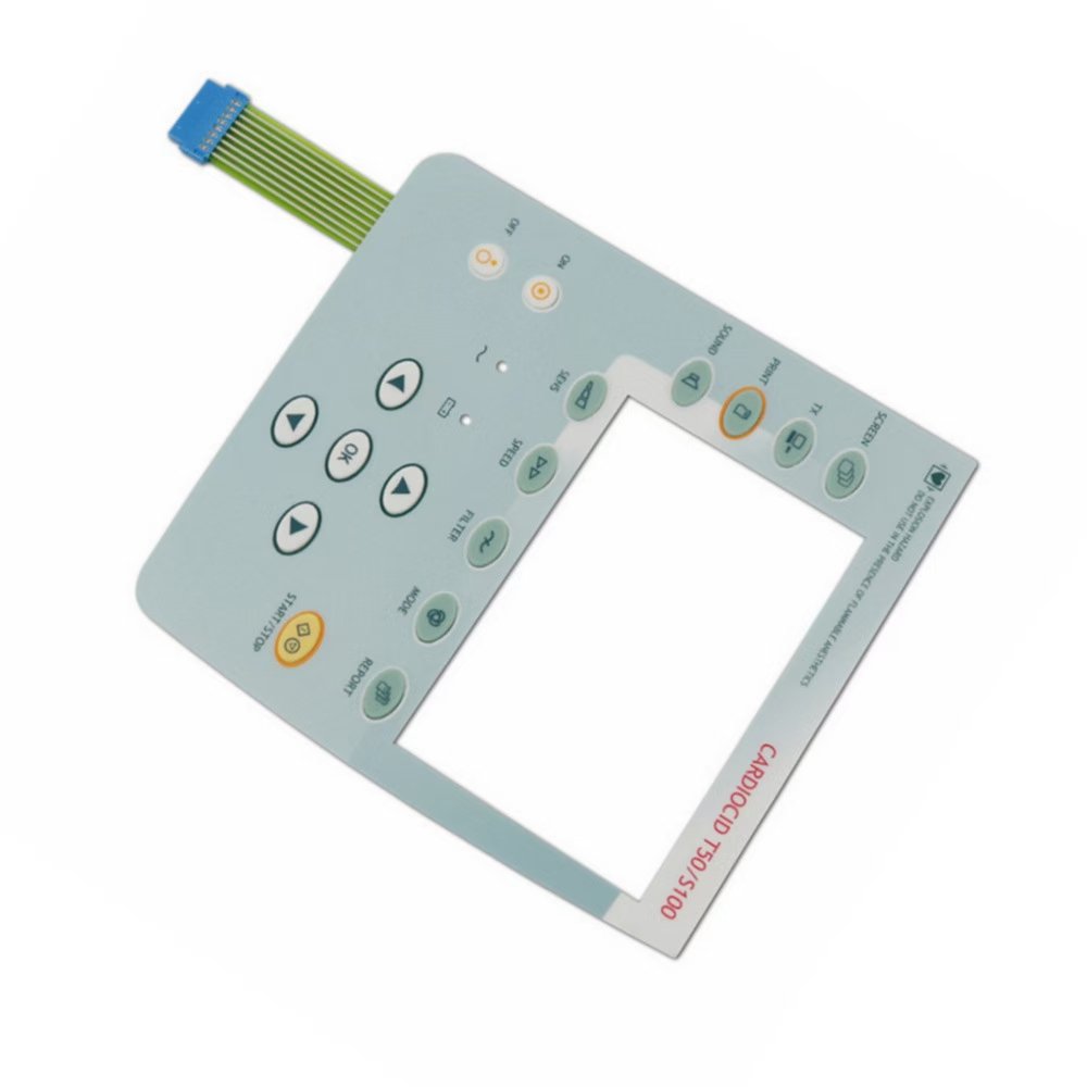 Hot Sale Custom Key Pad Graphic Overlay Button Panel Membrane Keypad Keyboard Membrane Switch