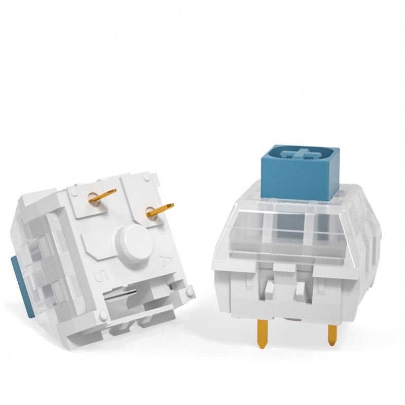 Kailh Box Heavy Pale Blue Burnt Orange Dark Yellow Switches For DIY Mechanical Keyboard