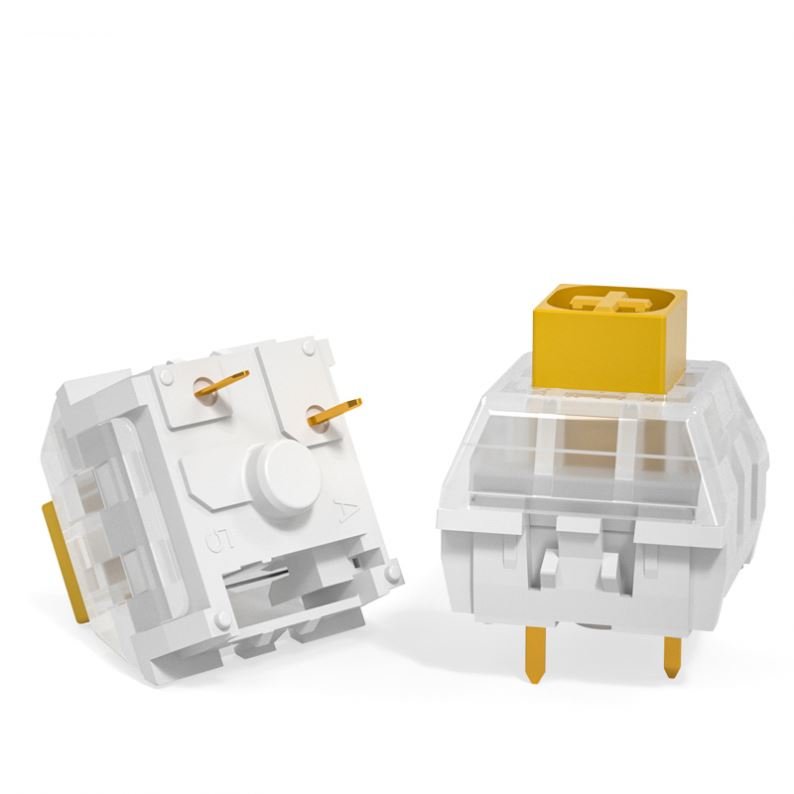 Kailh Box Heavy Pale Blue Burnt Orange Dark Yellow Switches For DIY Mechanical Keyboard