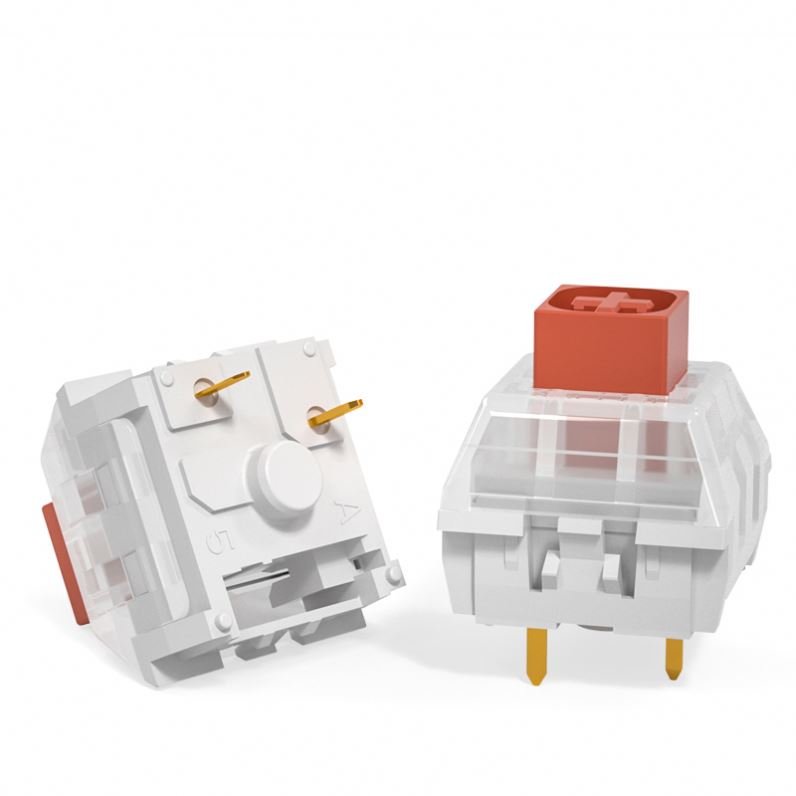 Kailh Box Heavy Pale Blue Burnt Orange Dark Yellow Switches For DIY Mechanical Keyboard