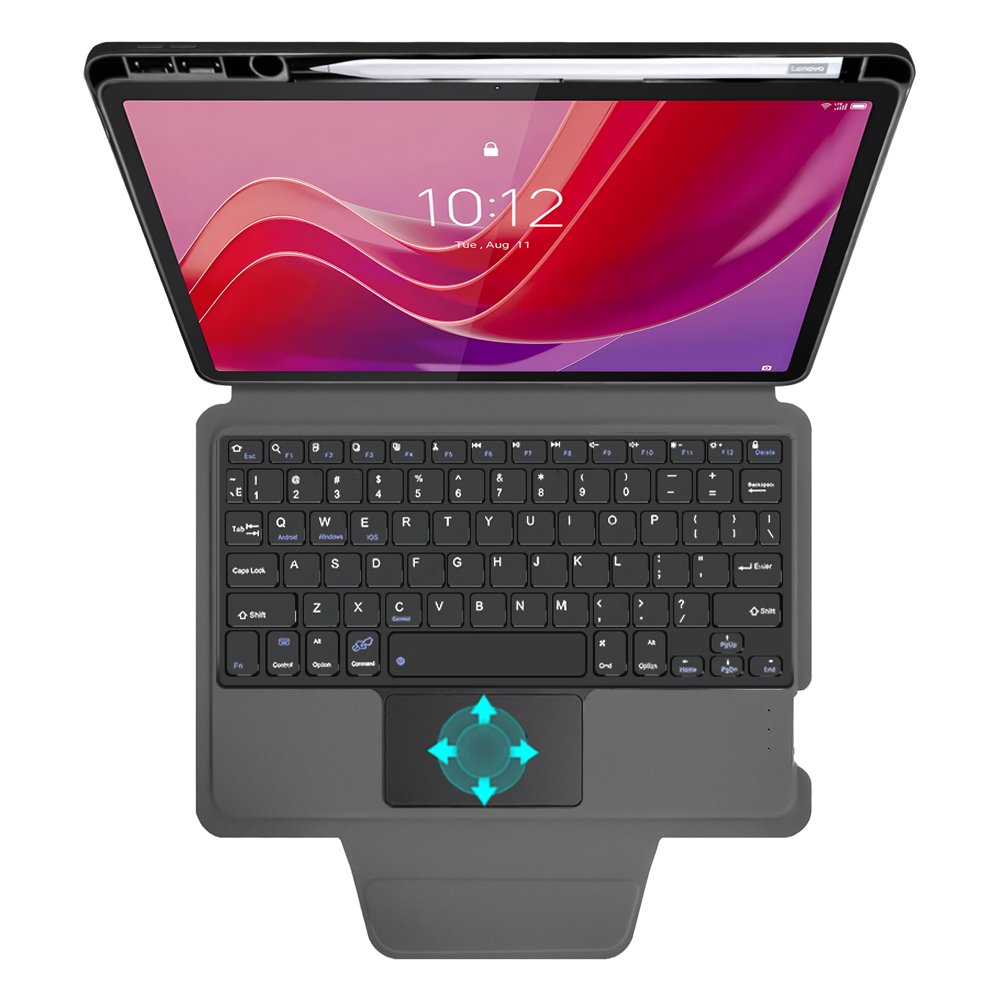 magic touchpad combo wireless keyboard case For Lenovo tab M11 2024 TB-330FU 331FC detached back cover