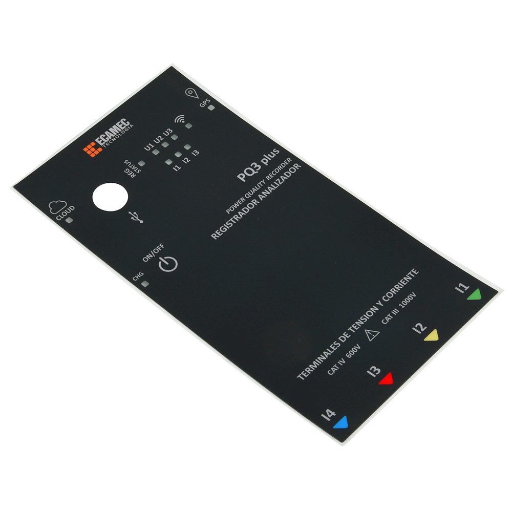 Custom silk Screen Printed PET Labels Strong Adhesive overlay control membrane switch keyboard polycarbonate Panel Stickers
