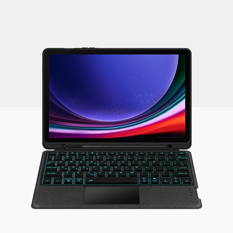 Trifold Flip Case Silicone Ultra Slim Tablet Covers For Samsung Galaxy Tab S9 Plus S9 Ultra 2023 S7 FE S6 Lite S8 Plus