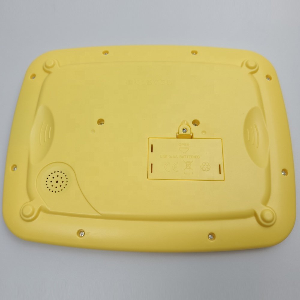 Early education LED screen tablet learning machine toy kids multi-function intelligent learning pad story machine with music