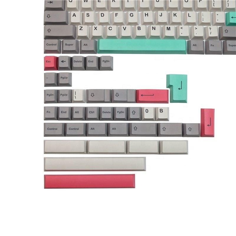 GMK Modern Dolch Light Keycaps PBT Dye-Sub Cherry Profile 142 Keys Mechanical Keyboard Keycap For MX Switch With 1.75U 2U Shift