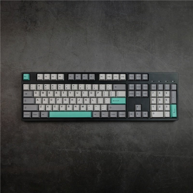 GMK Modern Dolch Light Keycaps PBT Dye-Sub Cherry Profile 142 Keys Mechanical Keyboard Keycap For MX Switch With 1.75U 2U Shift