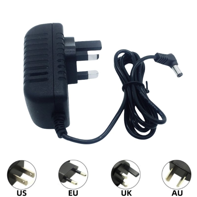 12v Power Adapter 2500ma adaptor 30W surveillance camera chargeur Radio ElectronicToys Kids Keyboard Piano AC Adapter 12v2.5a