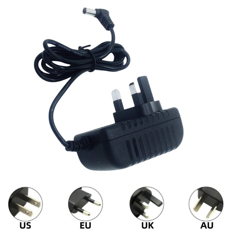12v Power Adapter 2500ma adaptor 30W surveillance camera chargeur Radio ElectronicToys Kids Keyboard Piano AC Adapter 12v2.5a