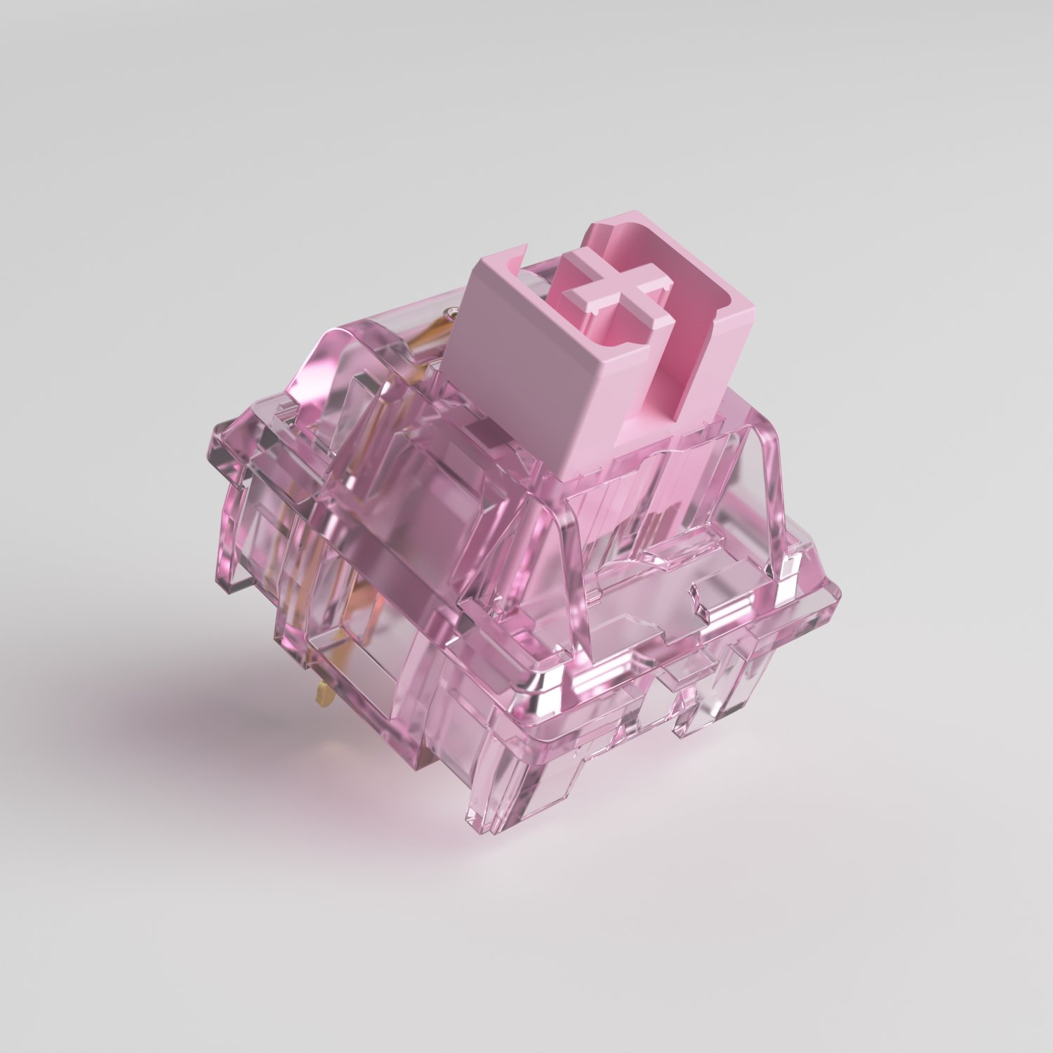 AKKO Jelly Black switch with dustproof stem 50gf actuation force heaviest Linear Mechanical Custom Keyboard Switches