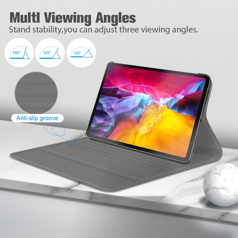 Keyboard case for ipad pro 12.9 2021 5th Generation for ipad Pro 12.9 2020 2018