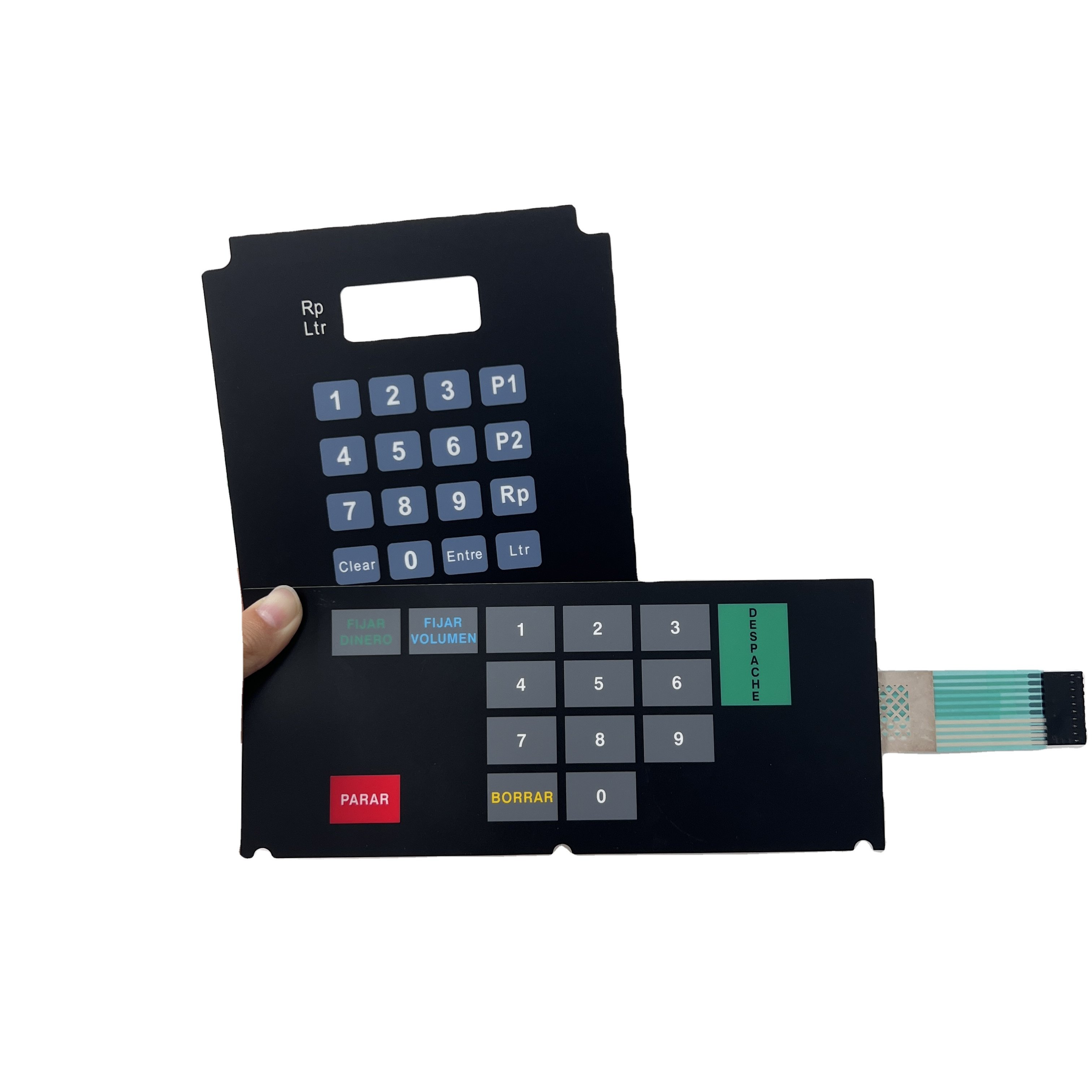 OEM&ODM Custom Membrane Keypad Teclado De Membrana Keyboard Keypad Membrane Switch