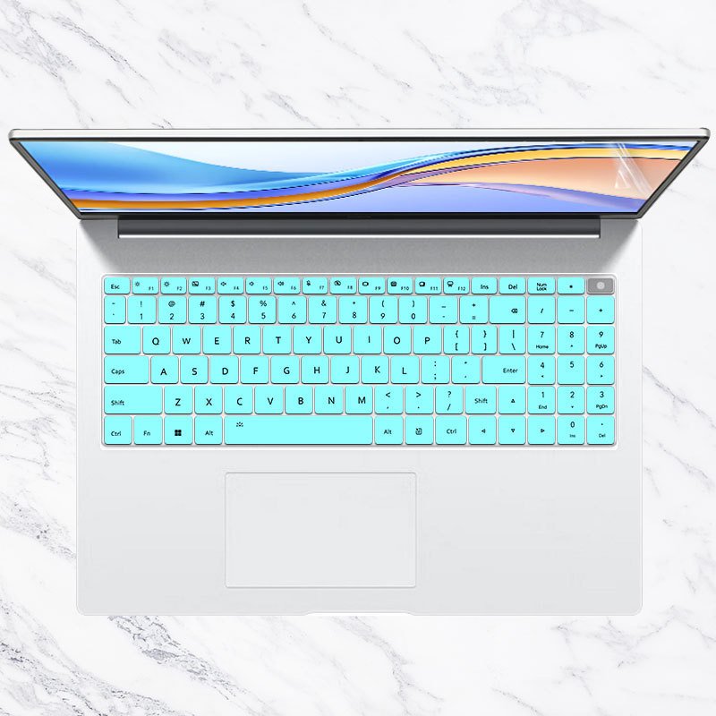 High Quality Colored Silicone Laptop Keyboard Protective Cover Dust-Proof Soft Silicone Board with Moulding Processing Service