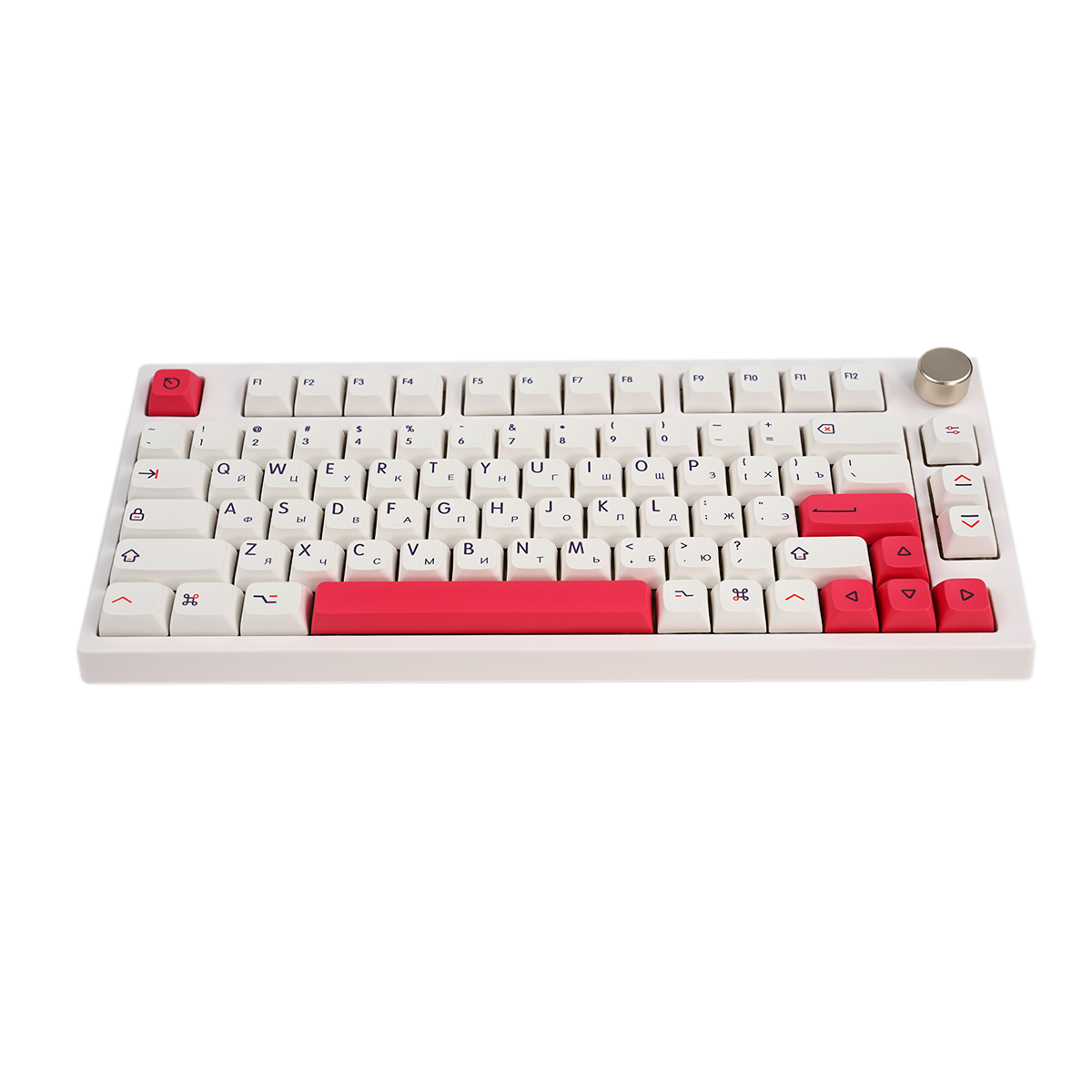 MATHEW TECH MK80 Max 75 Percent Hot-swappable Mechanical Keyboard rgb gaming, 3-mode Wireless Gasket mount keyboard ANSI/ISO
