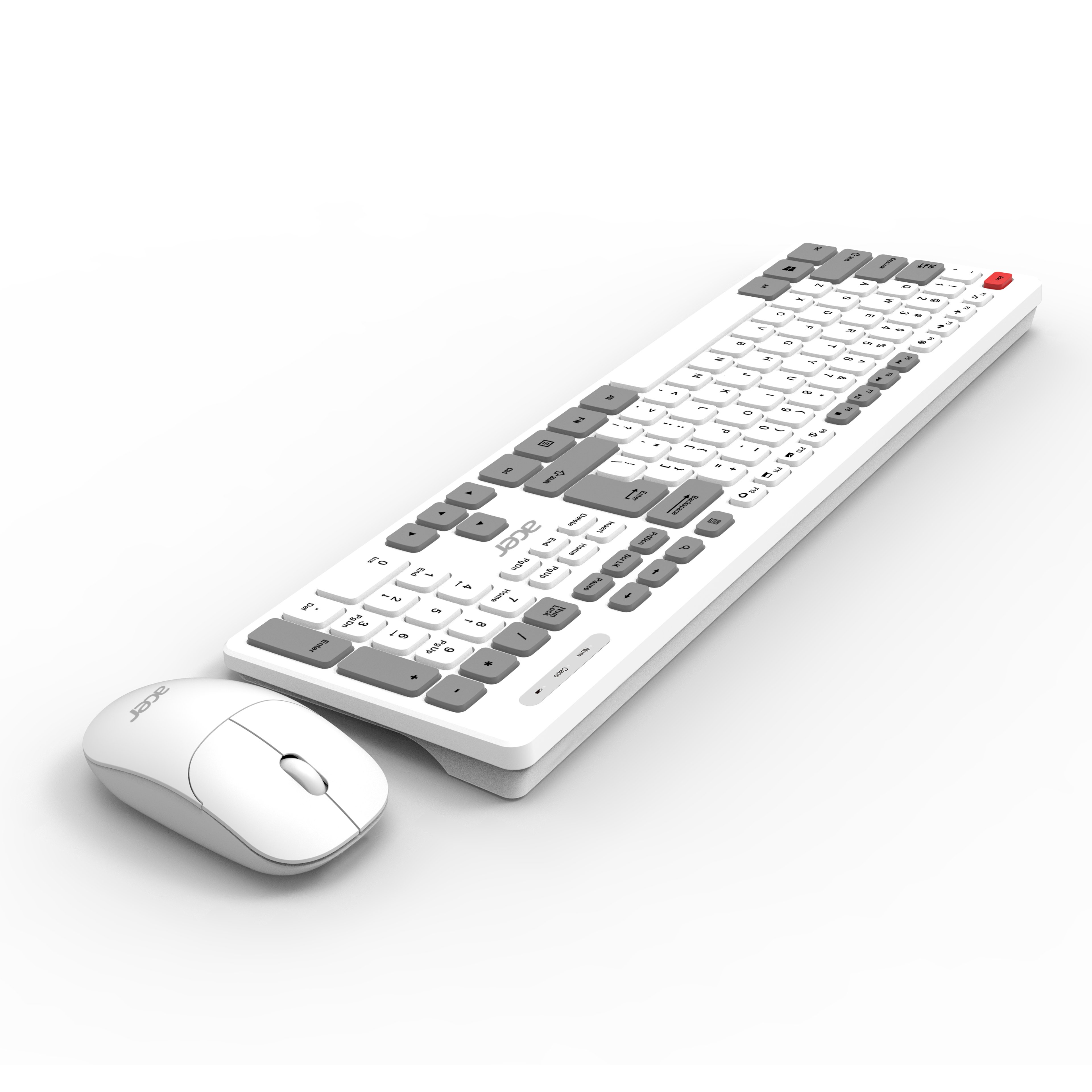 acer OAK920 2.4Ghz Wireless Keyboard and Mouse Combo Set for Office