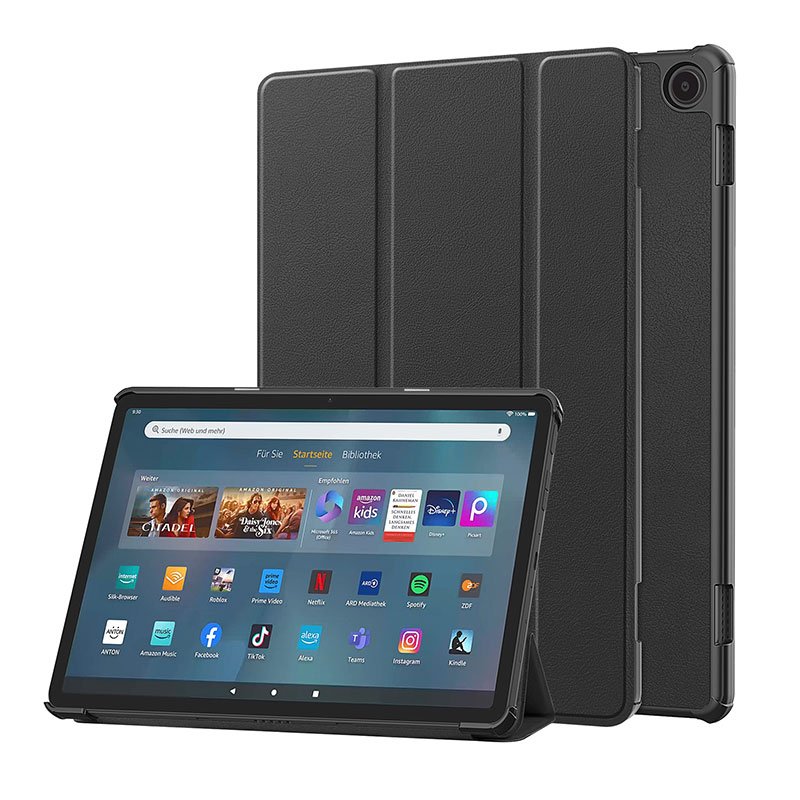 Laudtec PBK020 Cover 11" 10.1" 8" 7" Protective Rugged Leather Case Tablet Covers Cases For Amazon Fire Max 11 10 Plus Hd 8 7