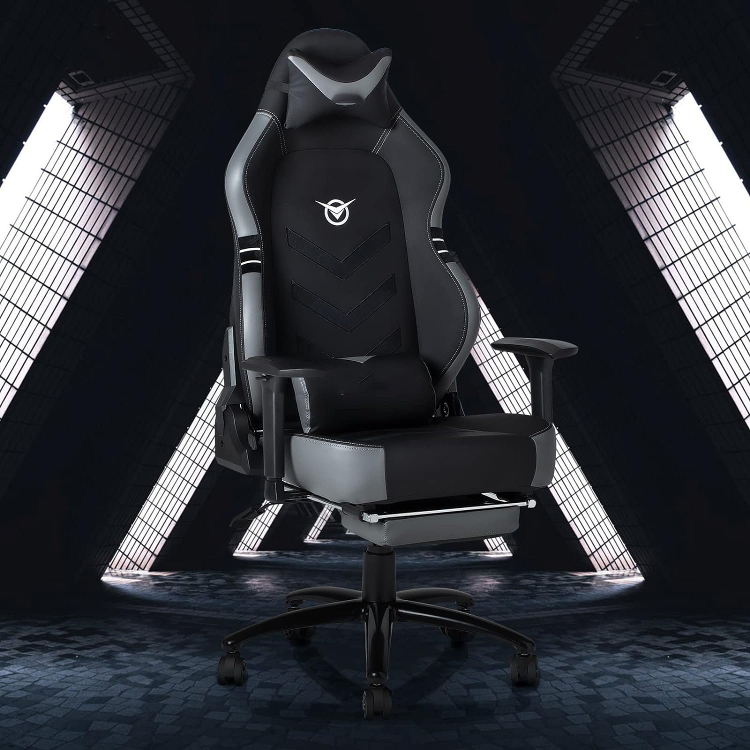 Best Ergonomic High Back Pc Reclining Racing Style Computer Gamer Chair Big and Tall Gaming Chair with Footrest Rgb Keyboard
