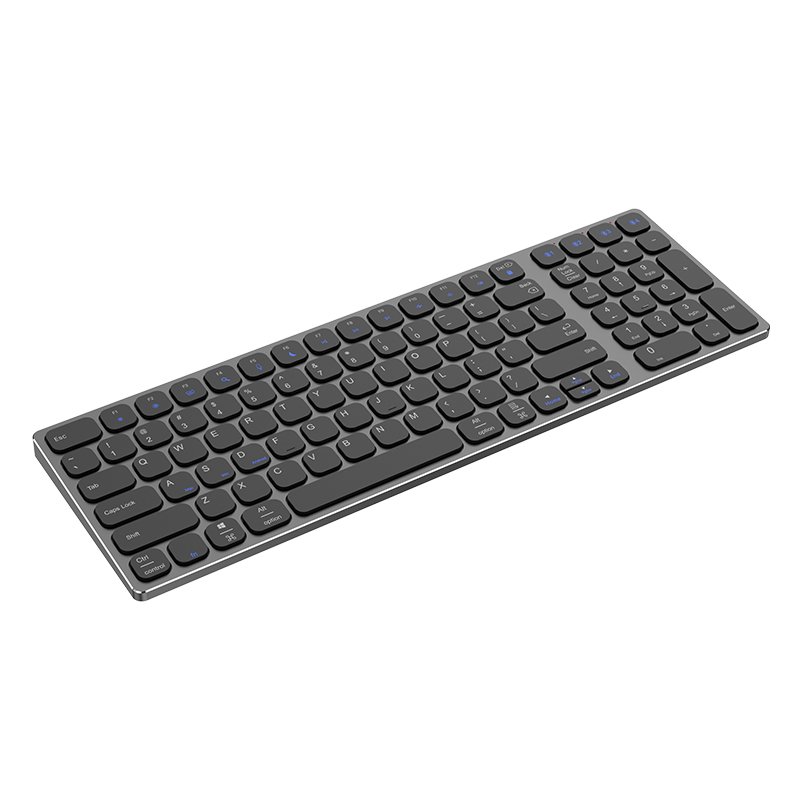 New Design Good Quality Multi-Device Compatibility Wireless Keyboard Ergonomic Design With Quick-Switch Buttons