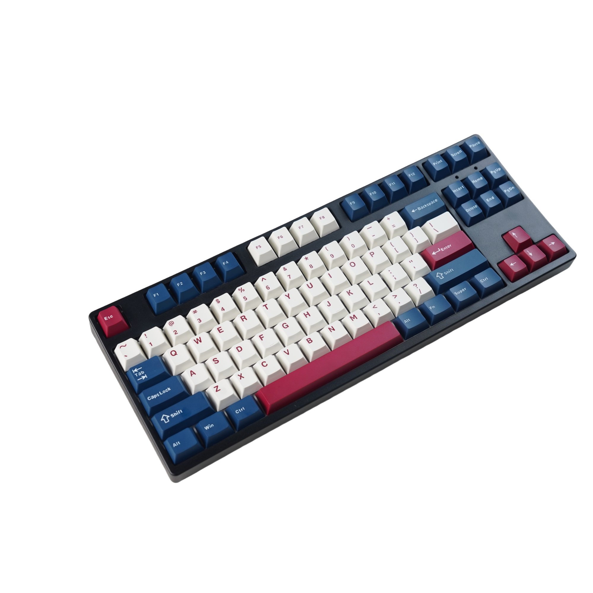 KC87 Wireless Mechanical Wireless Keyboard 87 Keys TKL 3 Mode Gaming Keyboard with 6-Layer Padding Hot Swappable Full RGB