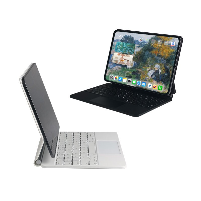 Colorful Lighting Cover Touchpad Magic Keyboard Case For IPad Pro 11 Ipad Air