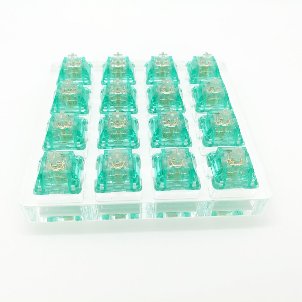 Tecsee Factory Custom Mechanical Keyboard Switch Ice Mint Full PC Housing switch for backlit mechanical keyboard switches